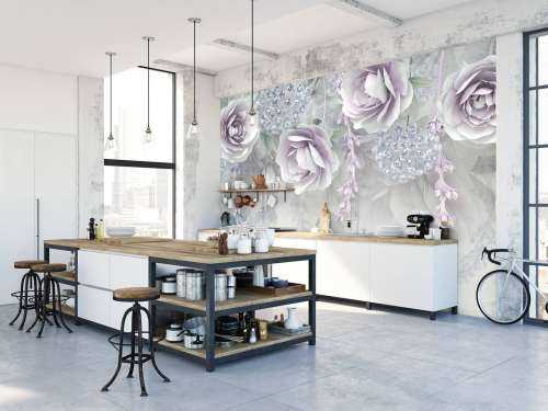 Wall of flowers