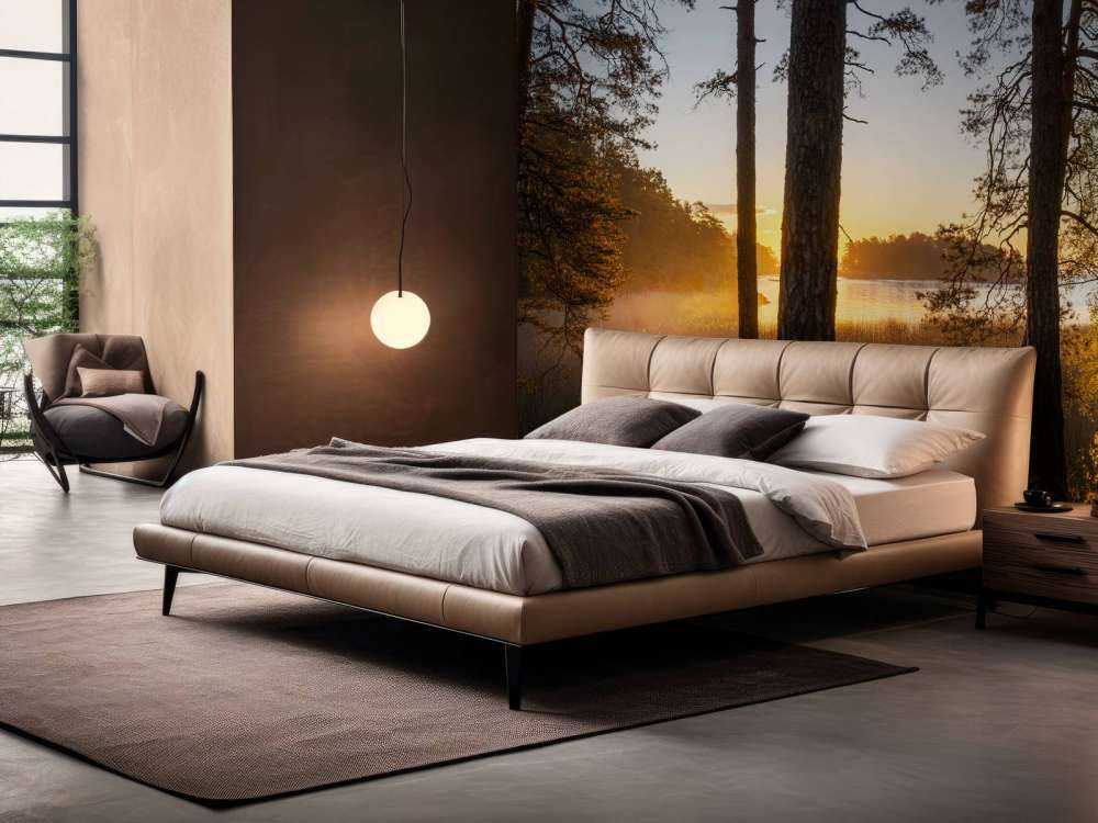 Forest during sunset