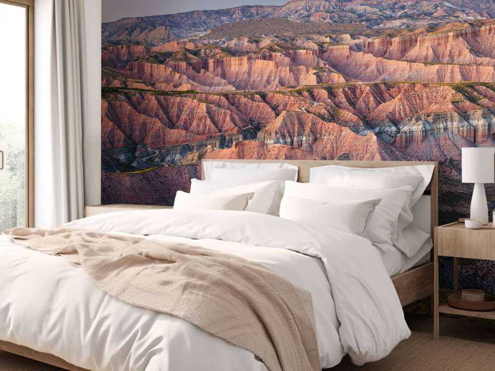 Mountains in the desert