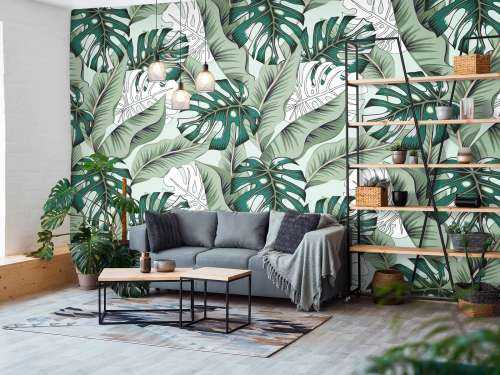 Exotic jungle plants