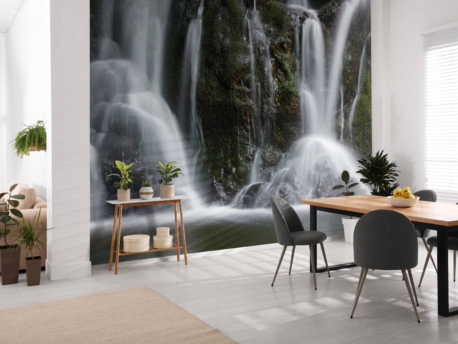 Double waterfall