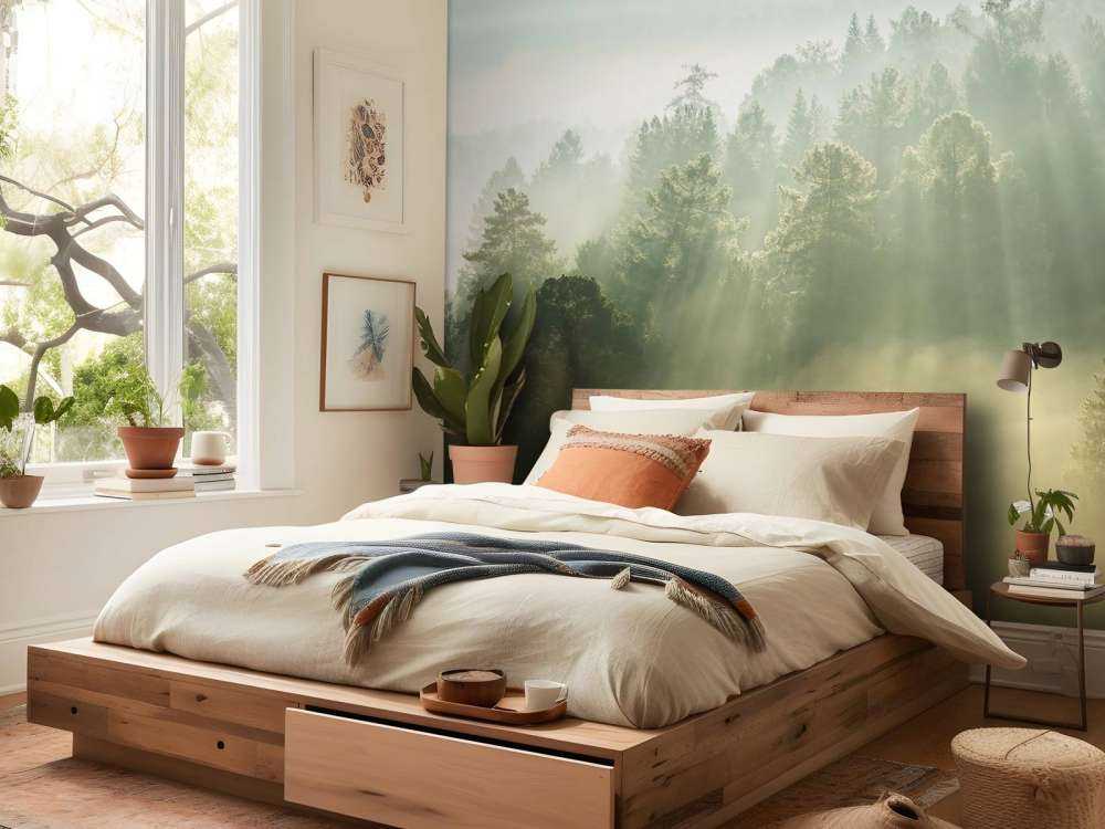 Sunrise between the hills