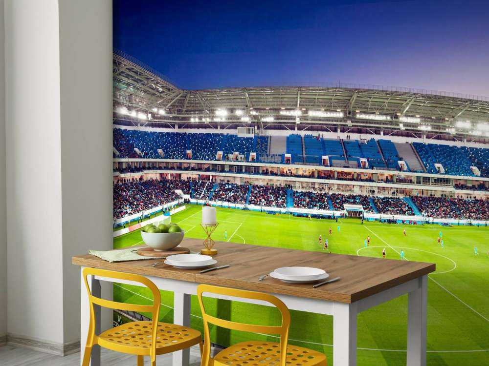 Football stadium panorama