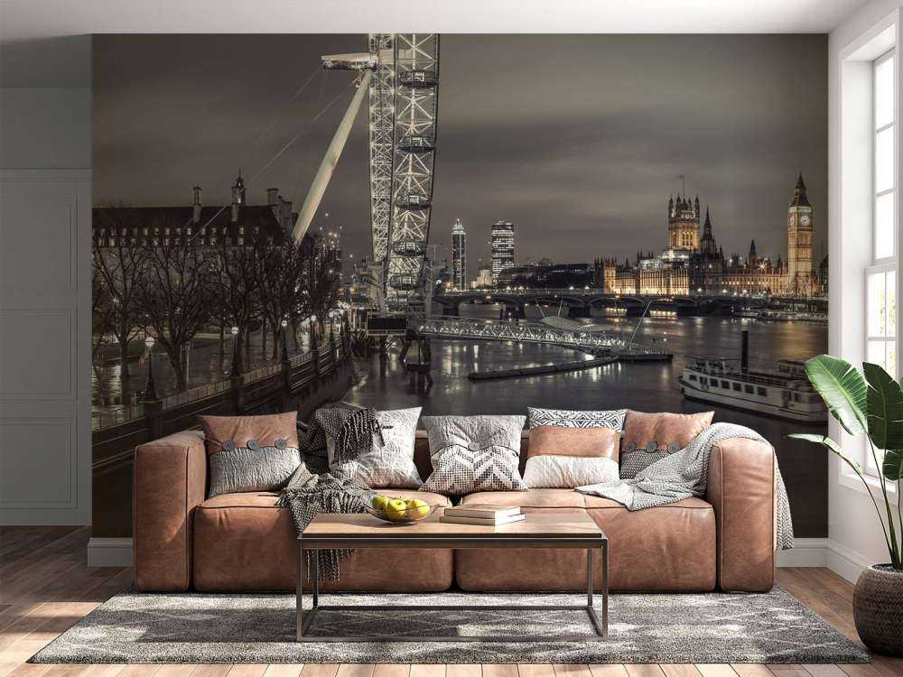 London in the evening
