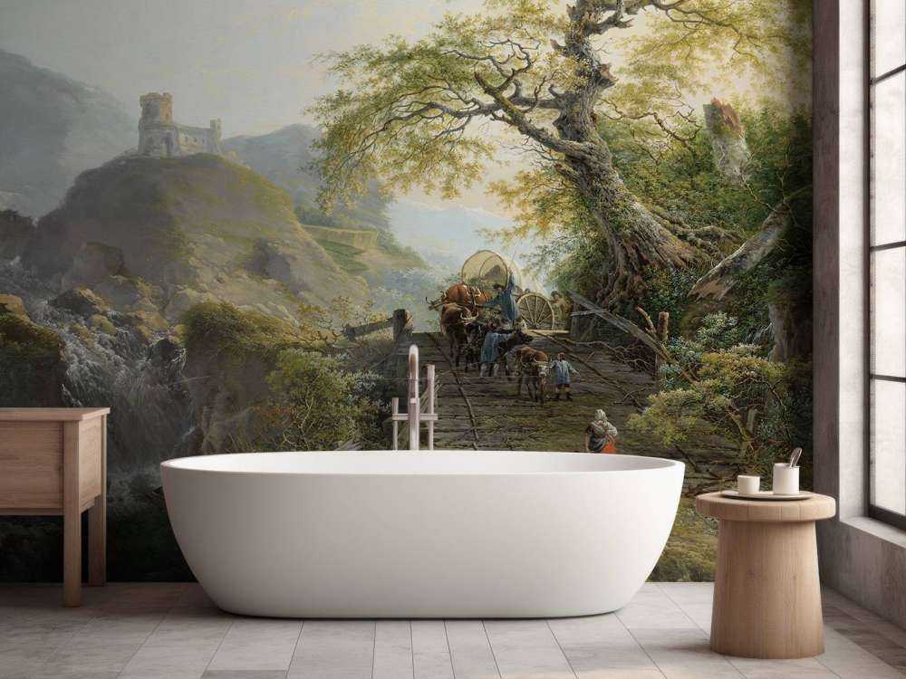 Mountain landscape near Düsseldorf