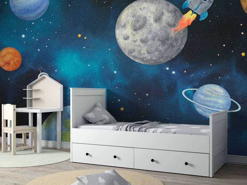 Stellar Adventure in Night Blue