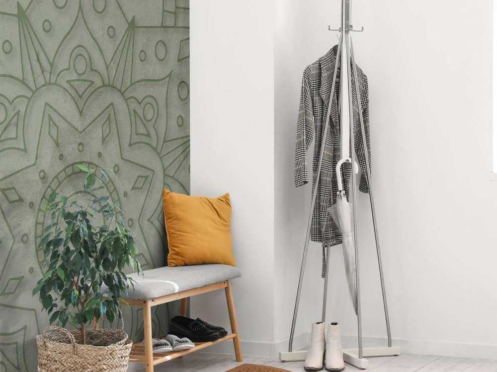 Weathered Green Mandala