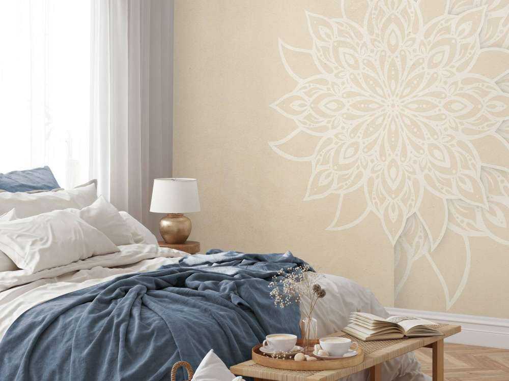 Beige Mandala Elegance
