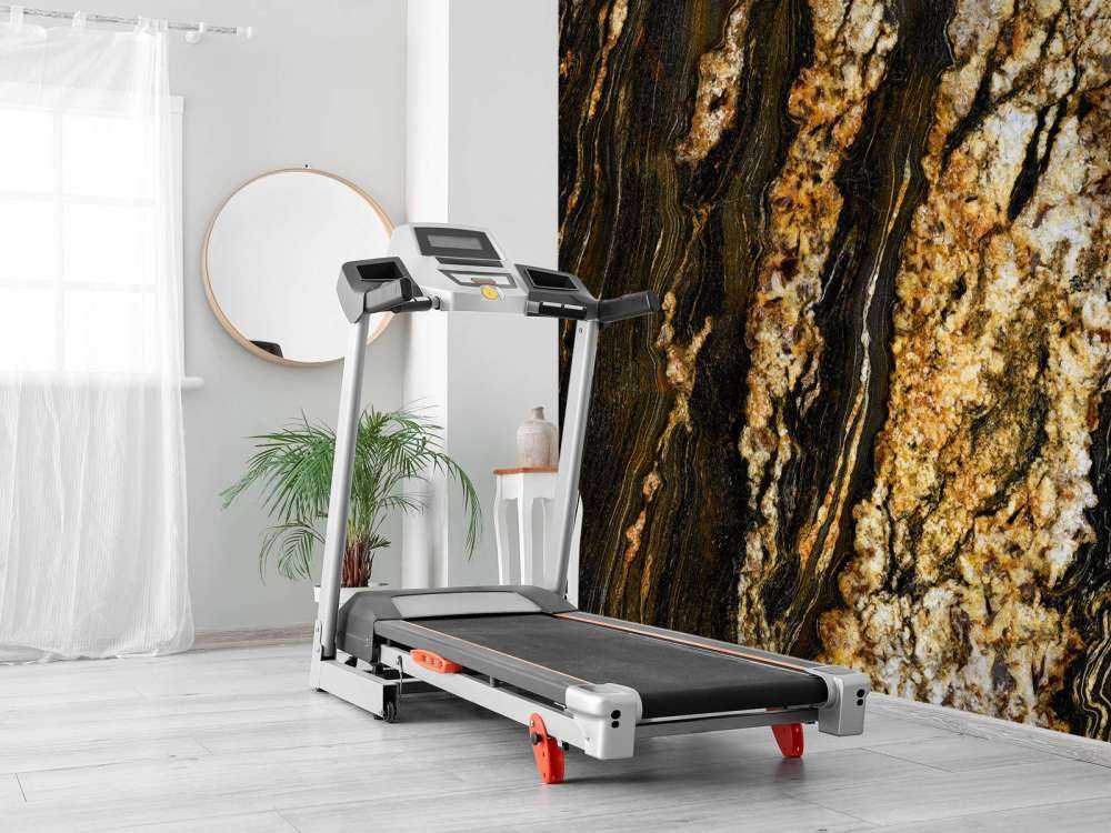 Dark marble with gold structure