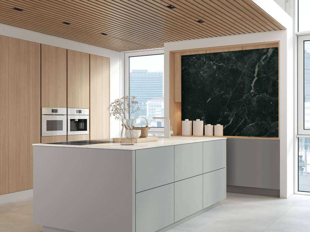 Classic marble with green tint