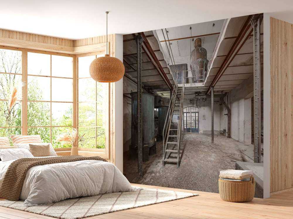 Abandoned old factory