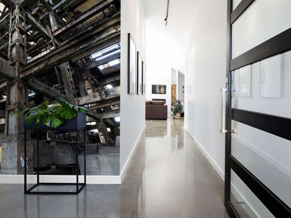 Old abandoned coal laundry