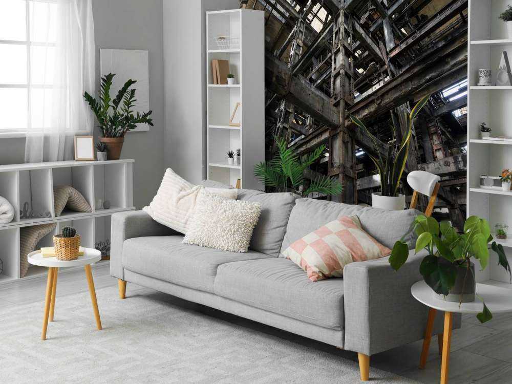 Old abandoned coal laundry