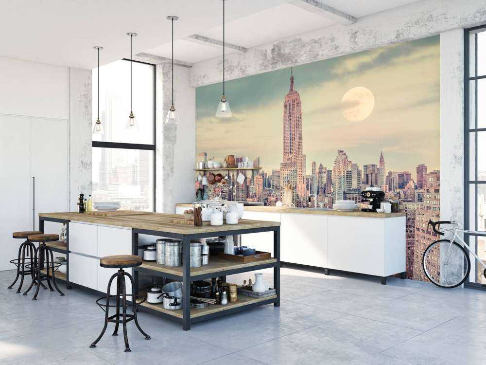 Empire State Building with Manhattan