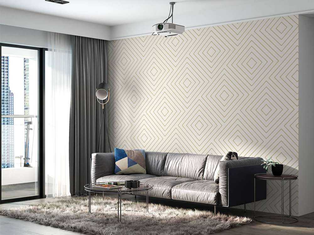 Chevron pattern, white