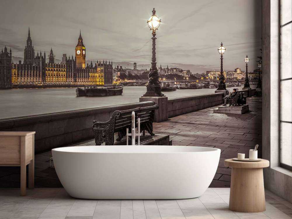 London in the evening