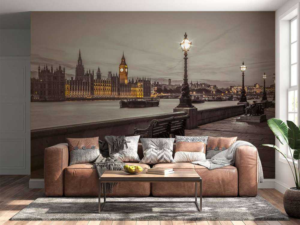 London in the evening