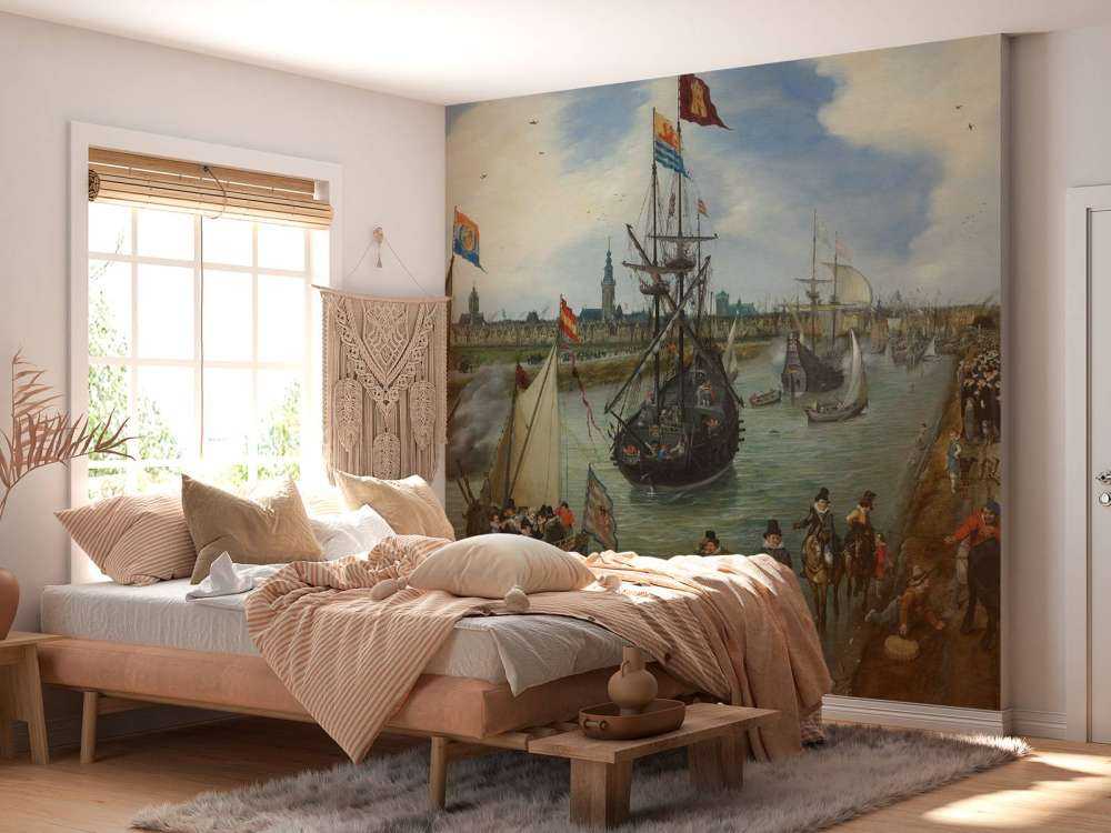 The departure of a dignitary from Middelburg