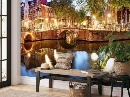 Amsterdam at night