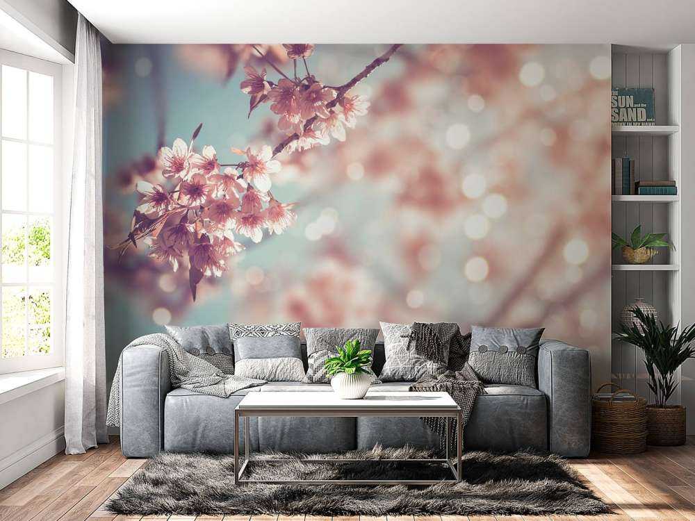 Close-up blossom branch