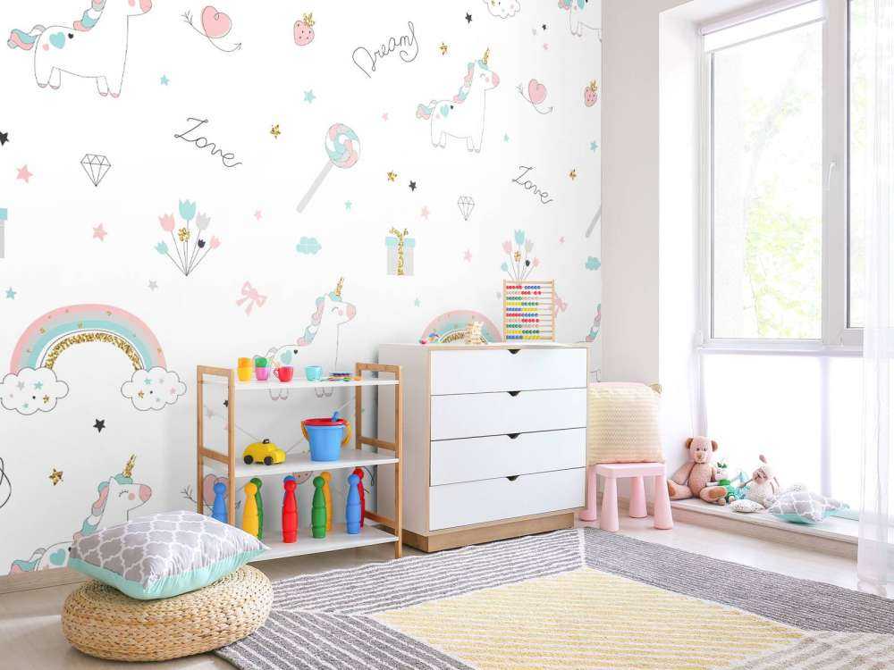 Unicorns, rainbows and glitter