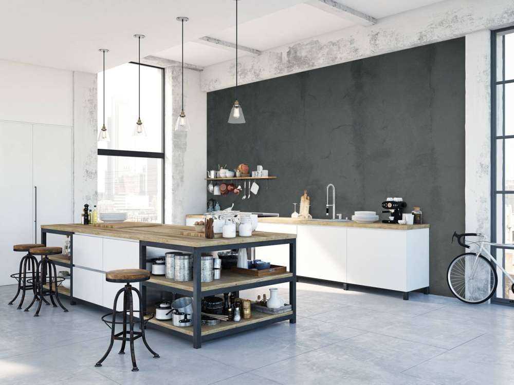 Black olive concrete