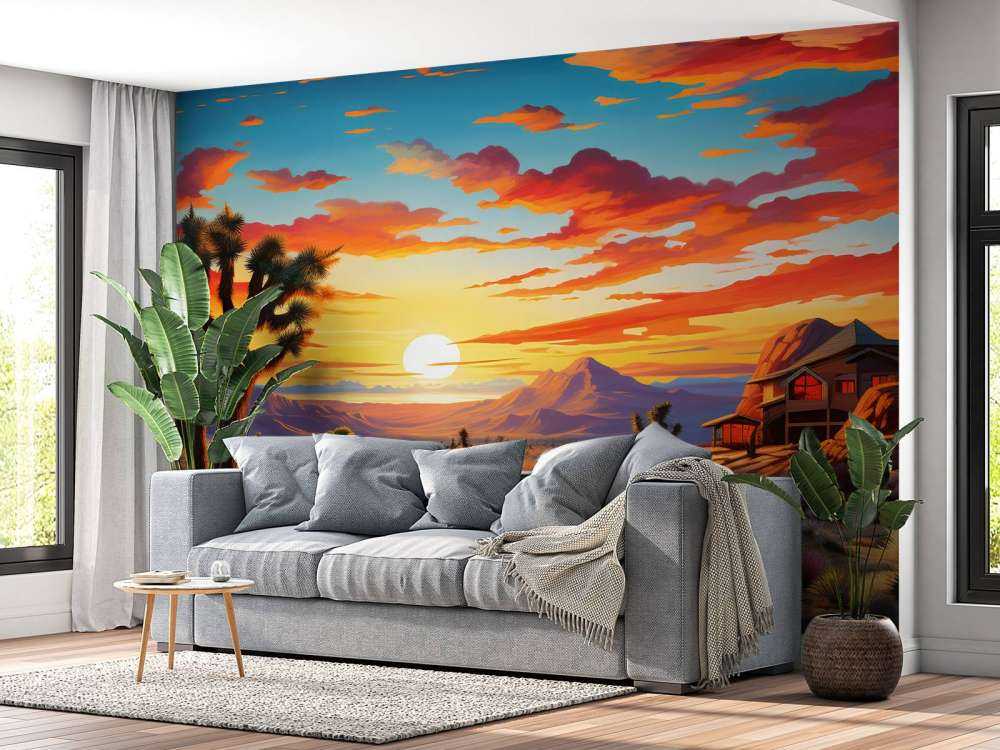 Joshua Tree Log Cabin