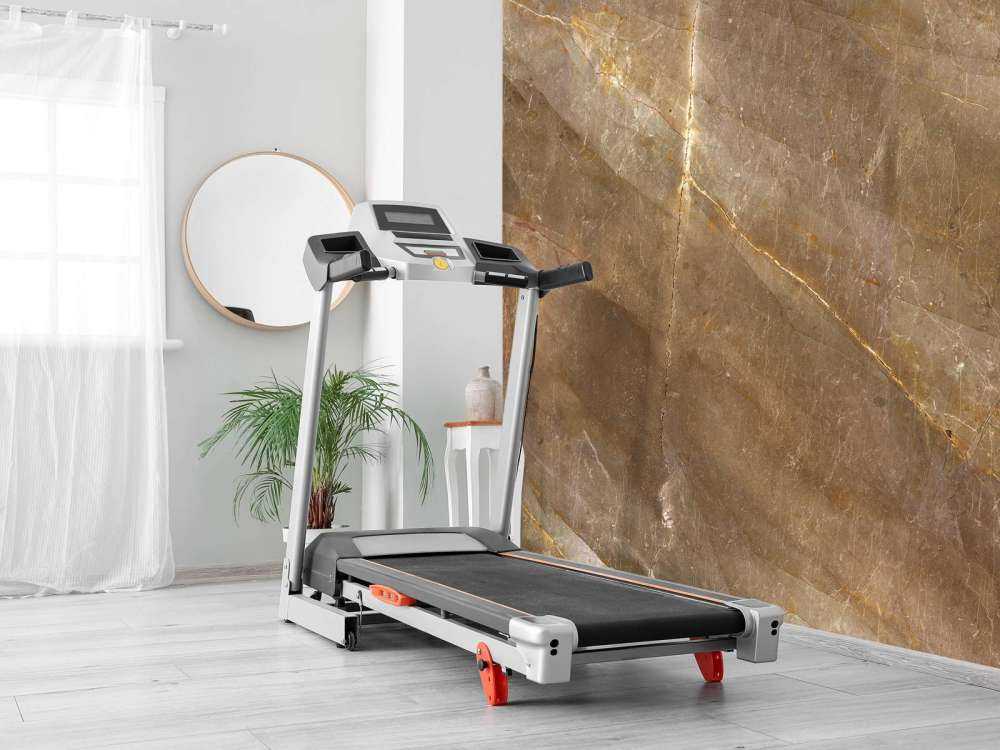 Natural brown marble