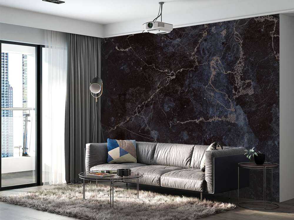 Dark marble