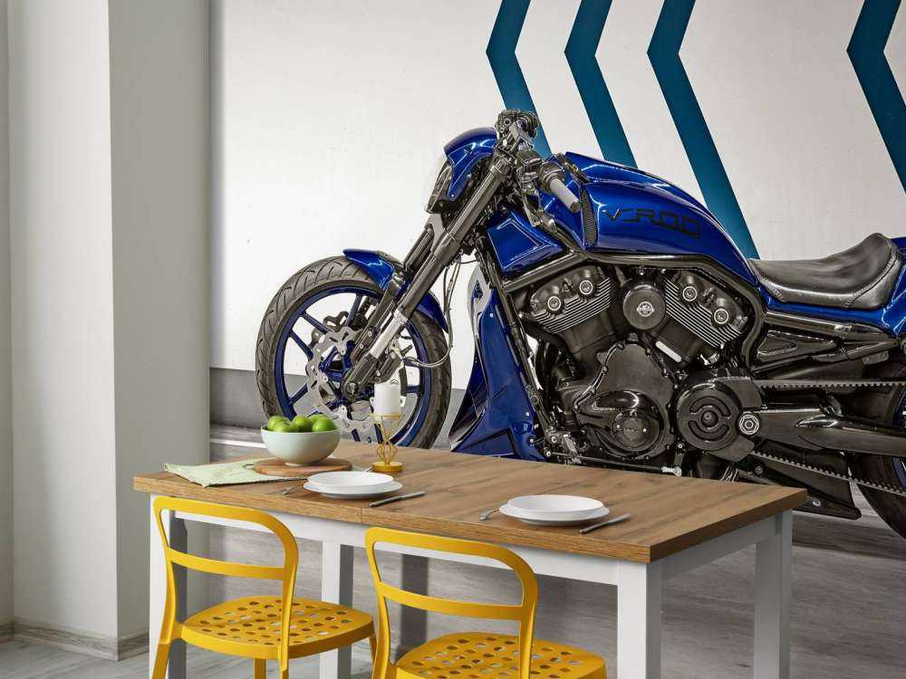 Cool customised motorbike