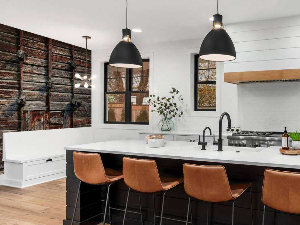 Old wood with beams