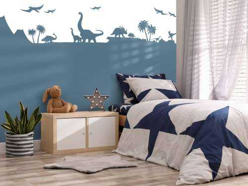 Dino silhouettes