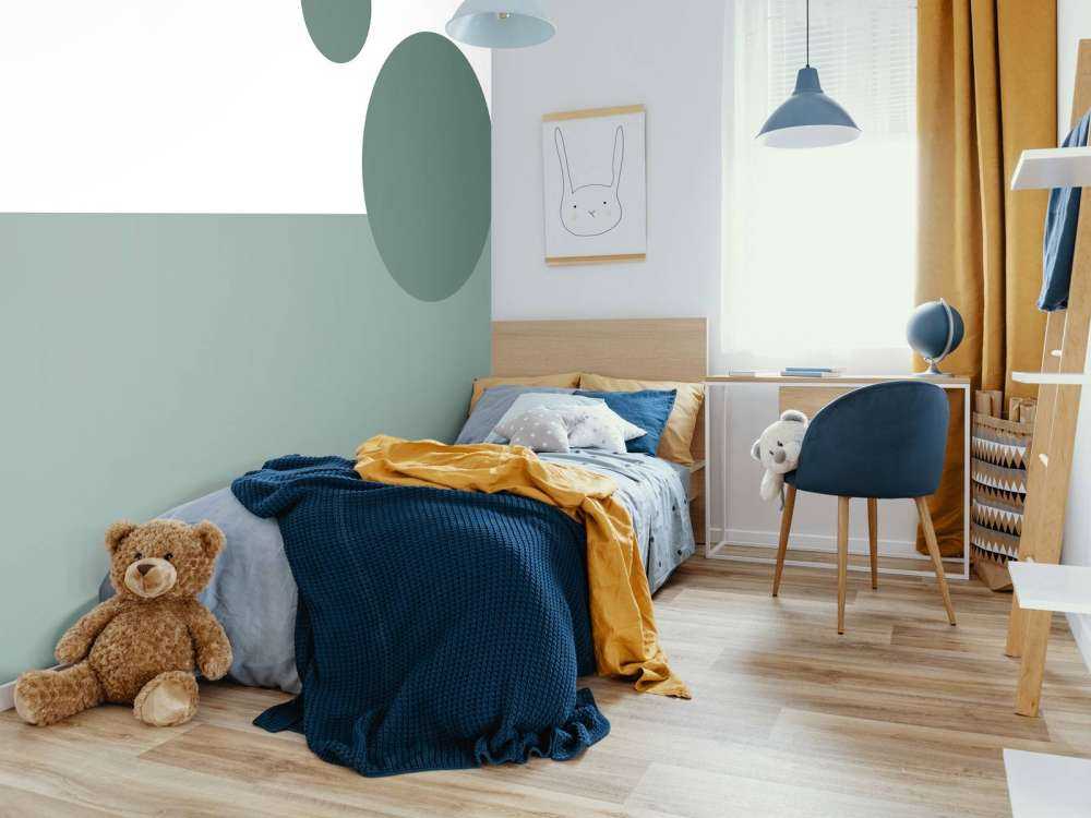 Plains and circles, green