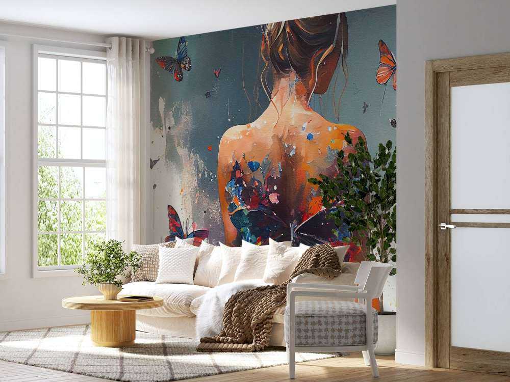 Powerful Butterfly Woman Body #4