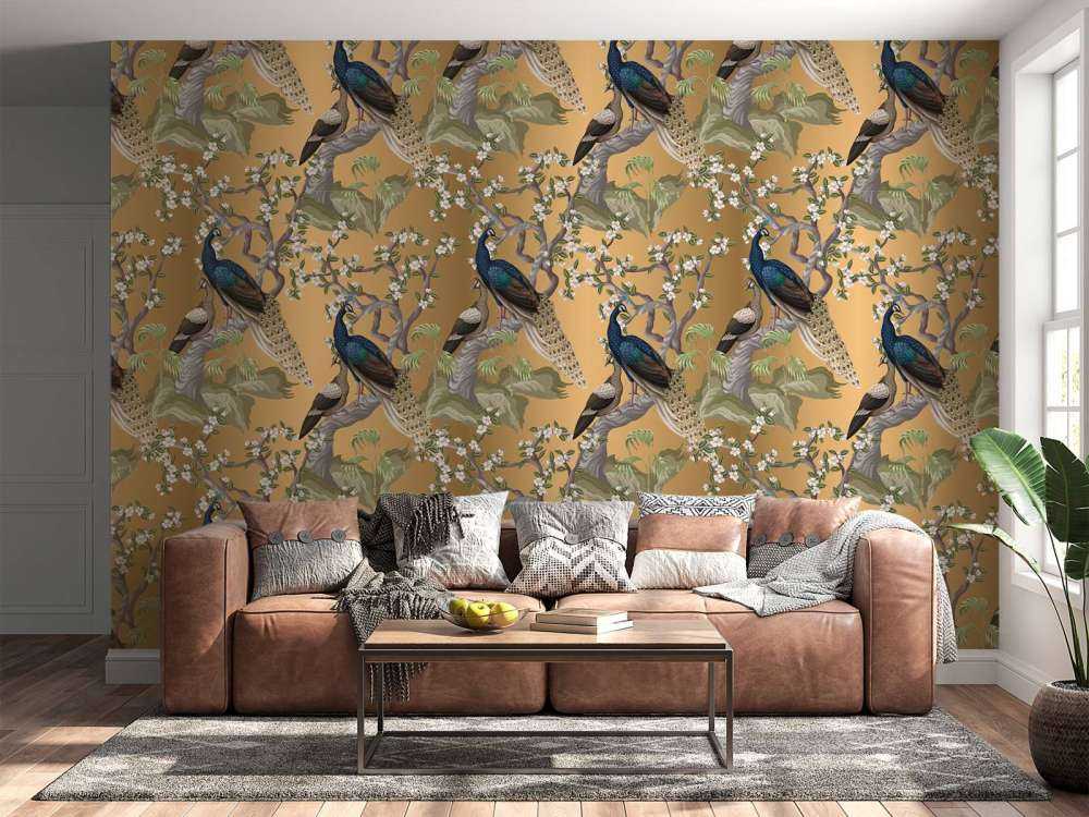 Peacock Whisper in Oasis