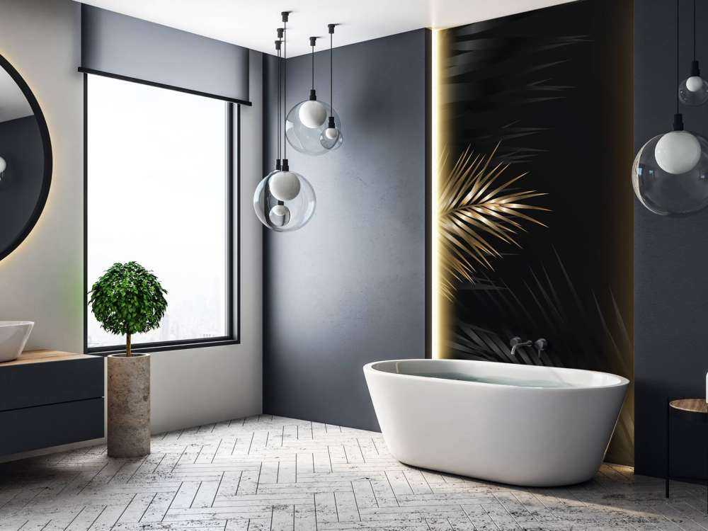 Ornamental palm leaves