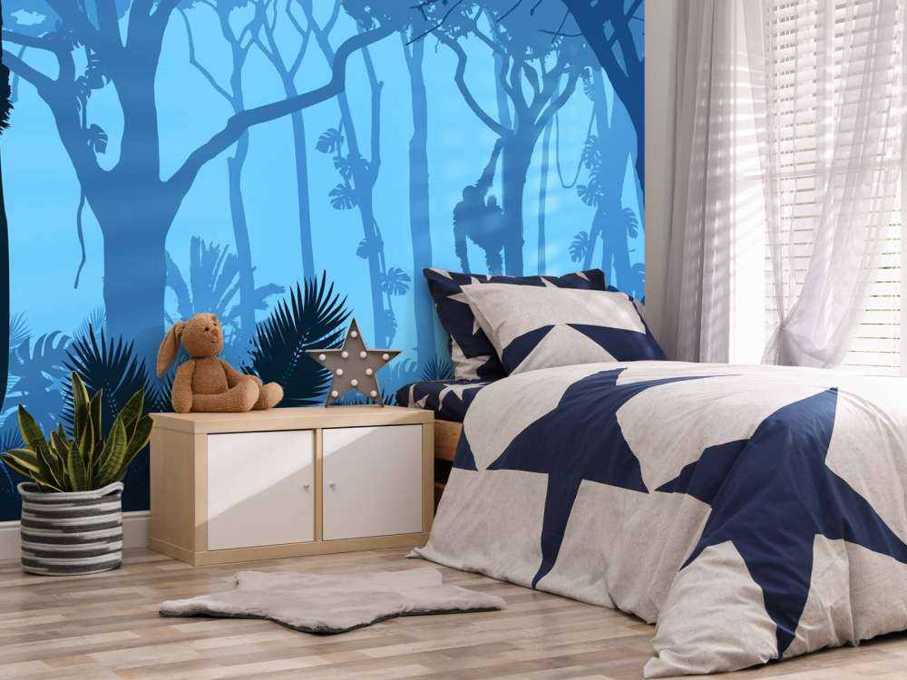 Monkeys in the jungle