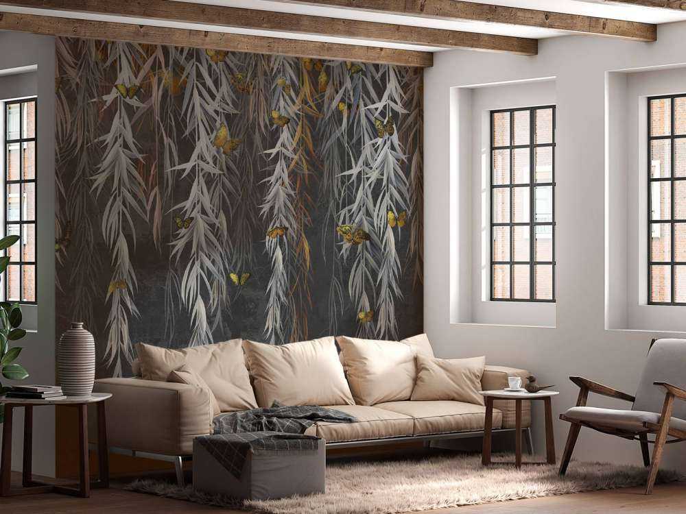 Branches with butterflies