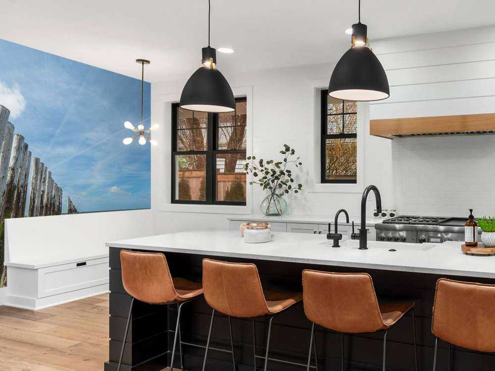 Breakwaters in the North Sea