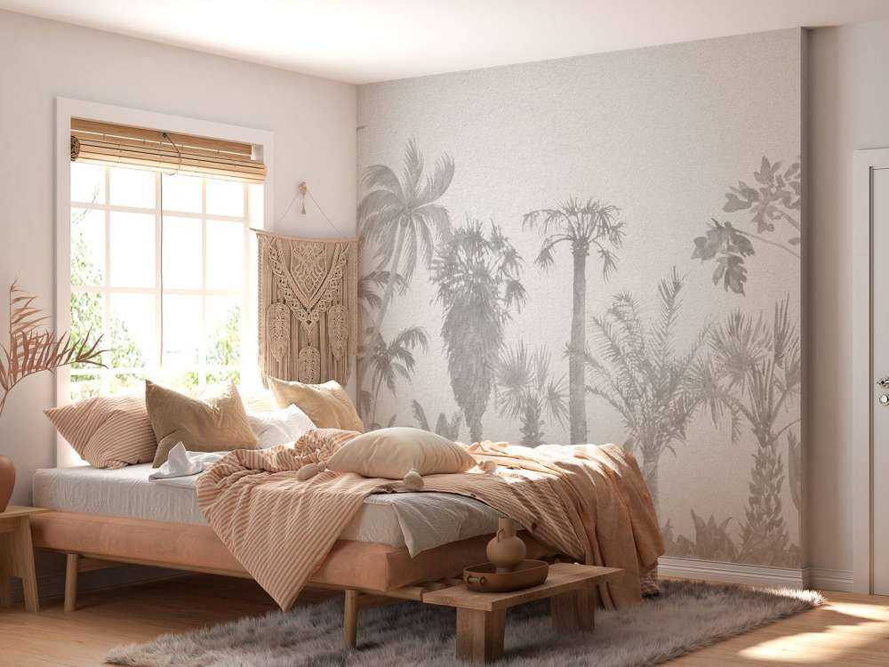 Jungle in shades of grey