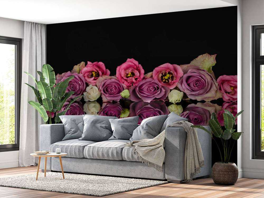 Kleurrijk rozen boeket