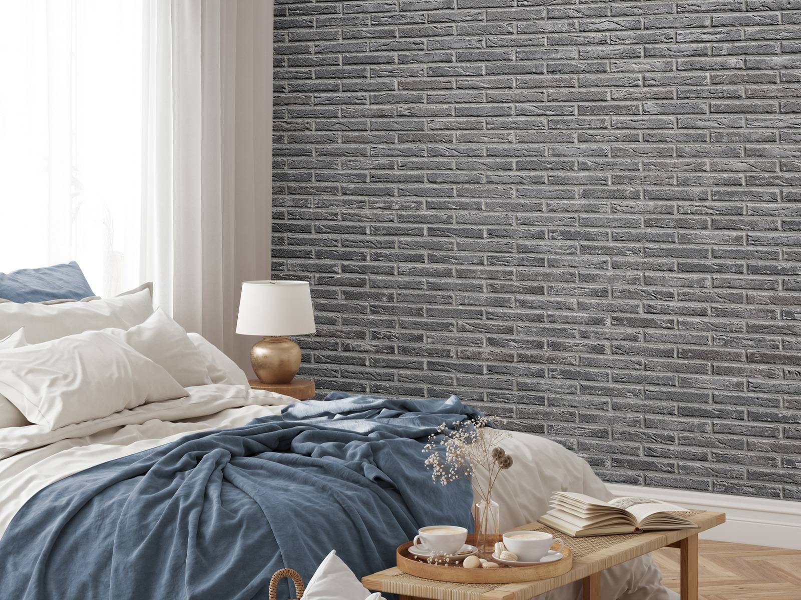Grey bricks 