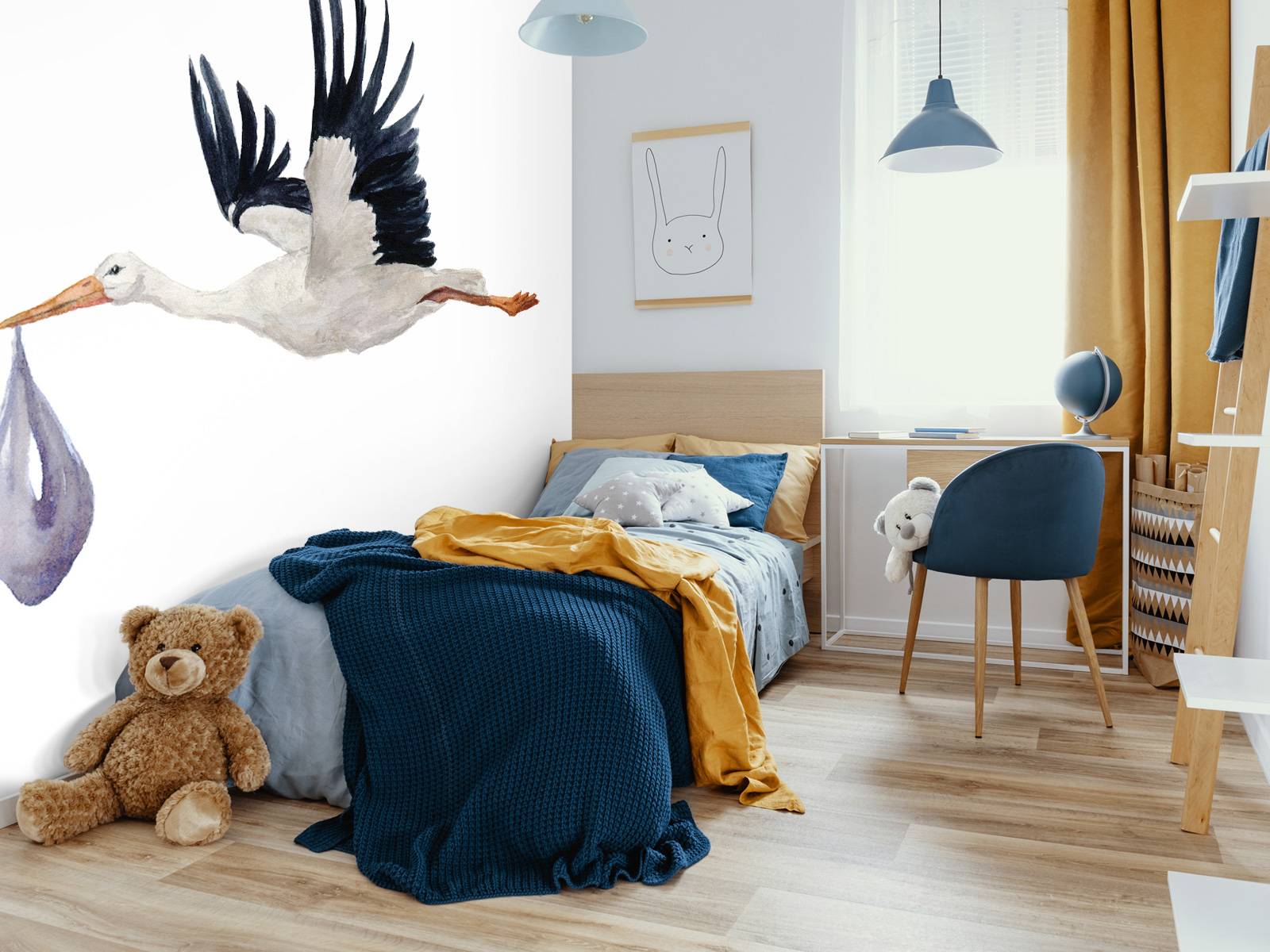 Flying Stork