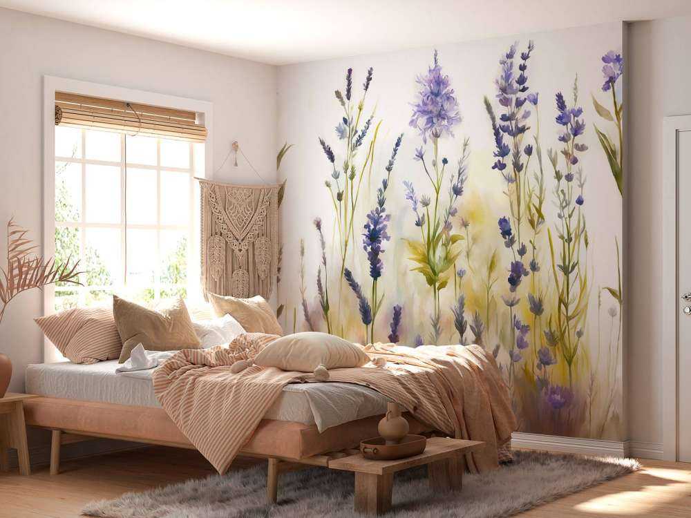 Lavender Glade Seamless Pastel