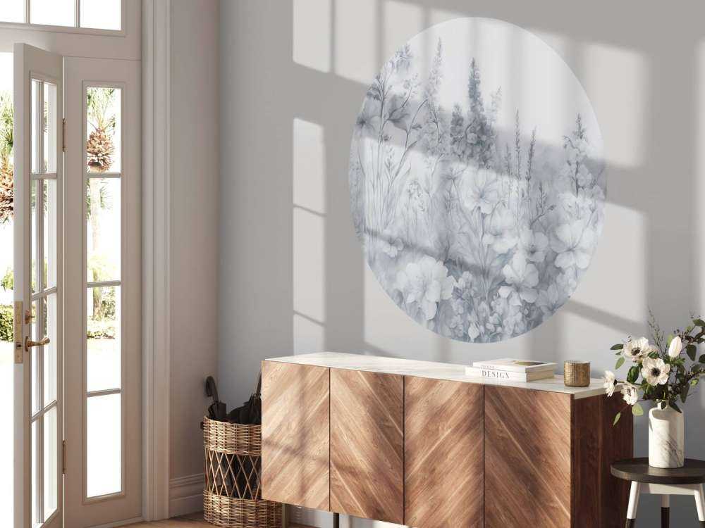 Tender English garden - blue