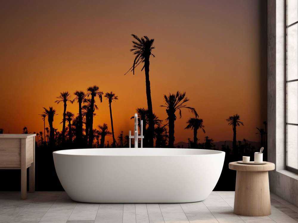 Zonsondergang in Marrakech