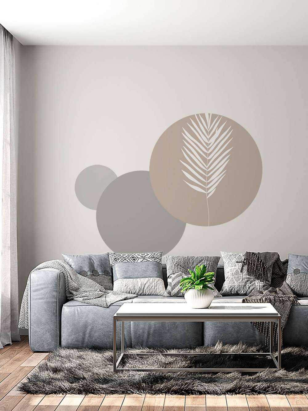 Minimalistische plant illustratie