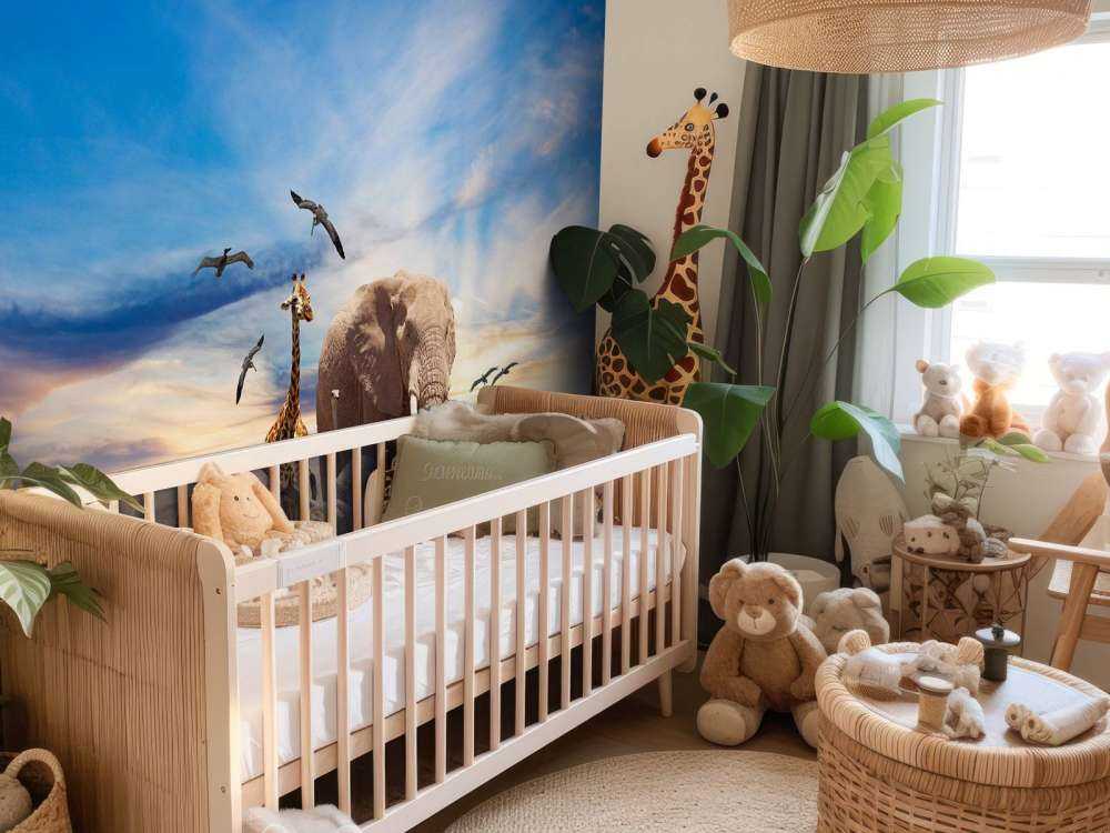 Group African animals