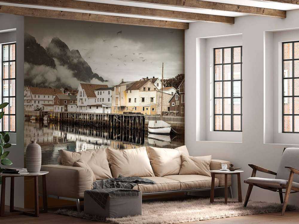 Fishing village on the Lofoten Islands