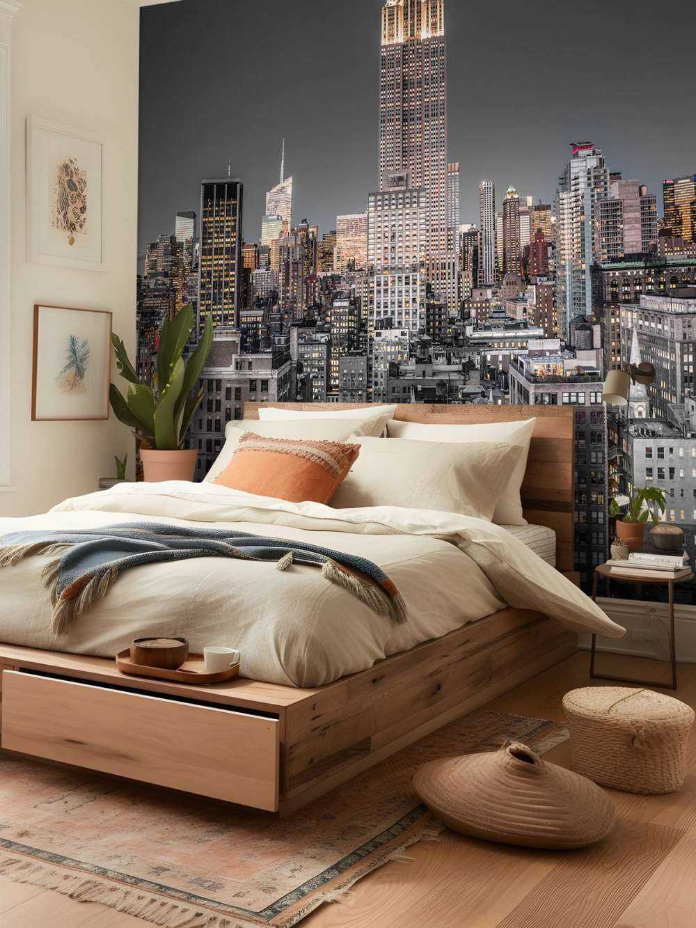 Empire State Building in the evening